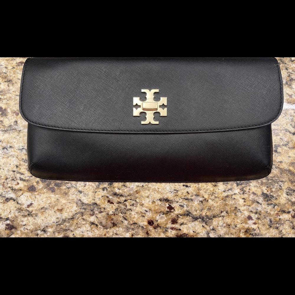 Tory Burch black clutch